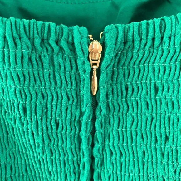 Lilly Pulitzer Zemira Women’s Sleeveless Jumpsuit Fiddle Leaf Green Size 10 - Picture 11 of 17